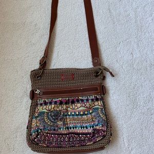 Sakroots Peace Crossbody Purse/Bag
